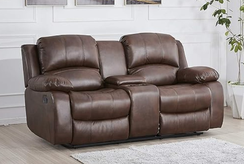 leather recliner sofa