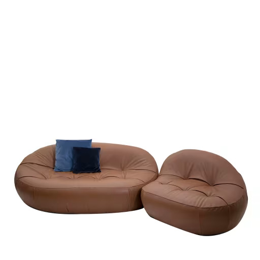 modern leather sofa